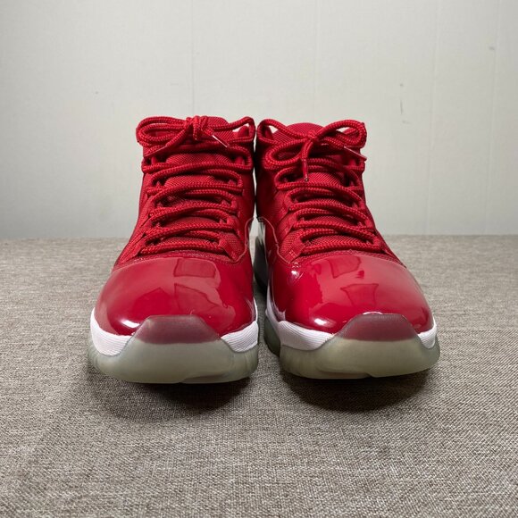 Nike Air Jordan 11 Retro Win Like 96 Men's 13 Gym Red Black-White 378037-623 - Picture 3 of 15